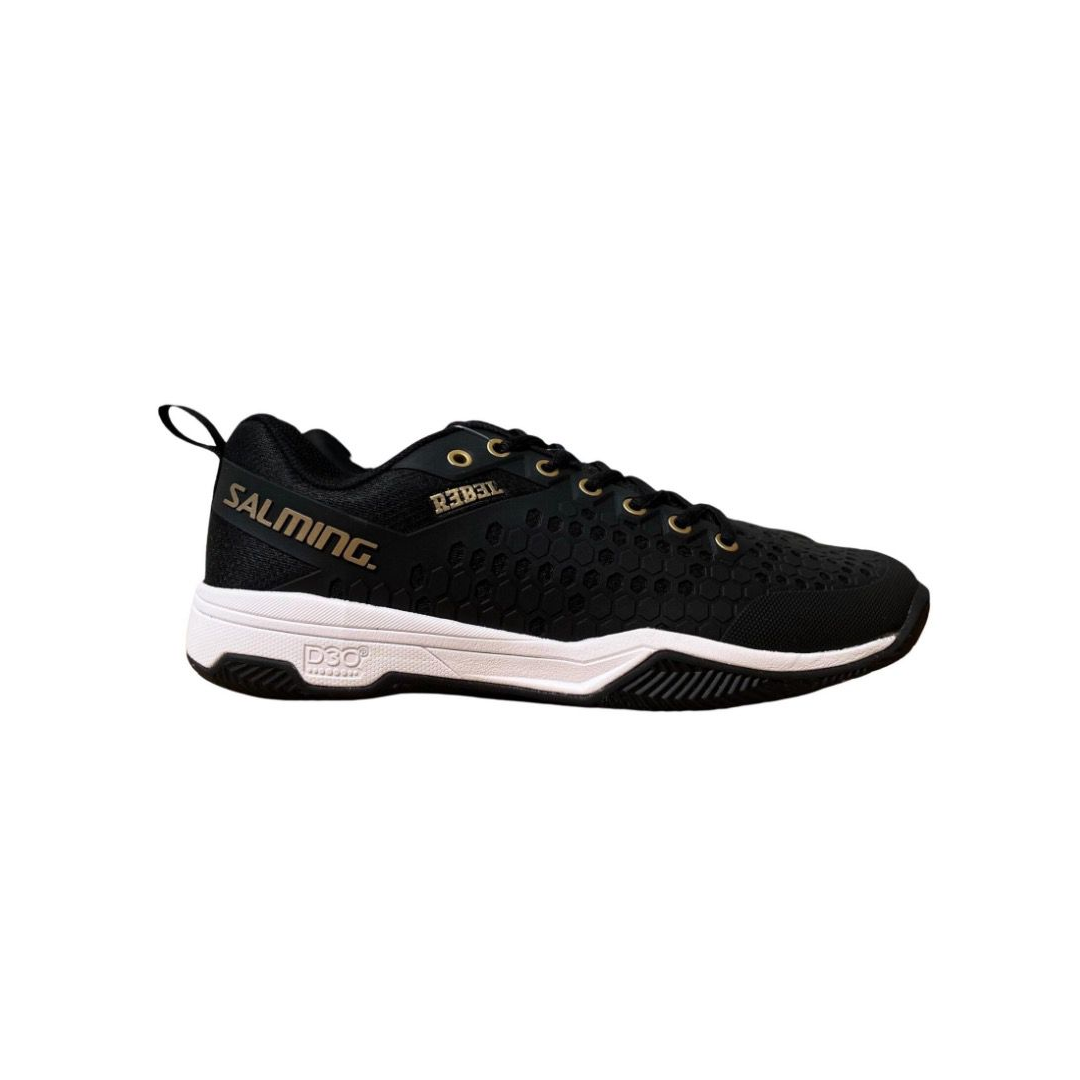 Salming Rebel Black Male All Court Shoe. Padel & Pickleball
